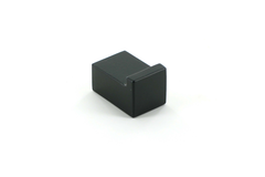 Knop indri RVS zwart mat L 16mm
