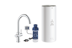 Grohe red duo-l starterkit c-uitloop chroom