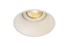 Horn dia 82mm inbouwspot GU10 wit - boordiameter 75mm