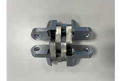 Onzichtbaar scharnier 115.8x24.7mm nikkel geborste ld