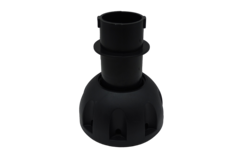 Regelpoot 5000 zwart h.80mm (200)