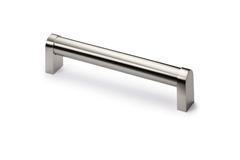 Greep Como, boorafstand 320, L 332 mm, B 26 mm, H 45 mm, Roestvrij staal geborsteld / roestvrij staal finish geborsteld