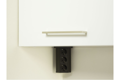 Evoline v-port inox nl-d-l - 2 stopcontacten + usb charger