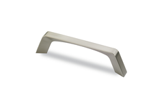Greep Veronia, boorafstand 128, L 144 mm, B 14 mm, H 30 mm, roestvrij staal finish geborsteld