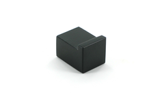 Knop indri RVS zwart mat L 19mm