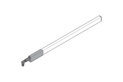 Verstelbare reling antaro 500mm re  mettalic