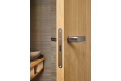 Xinnix magneetslot wc zwart 190x22mm zonder tegenplaat