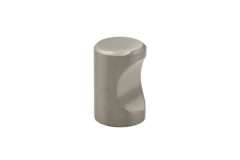 Cilindertop dia.15mm h22mm inox look