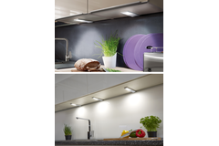 Streto Led zwart set 4x4w 4000K-12V + convertermet met schakelaar