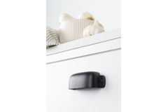 Knop FIRM BA64 L93.9 zamak zwart textuur
