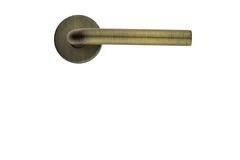 Deurkruk Pro l shape 16mm mat brons r+no key
