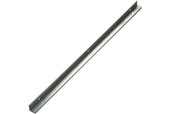 Bladdrager L 530 x 20 x 20 mm alu - 6 gaten