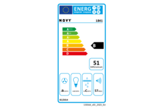 NOVY Premium panorama POWER 88 cm 4 zones