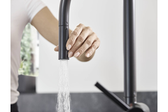 Hansgrohe Talis M549 sptm 210 2jet AZB mat zwart