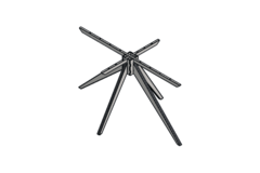 Tafelonderstel spider l 72x90x140 mat zwart