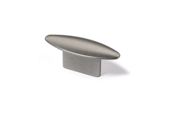Greep Meduno, boorafstand 32, L 80 mm, B 29 mm, H 27 mm, tinkleurig