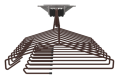 Klederhanger 50cm moka telesc.zwaar