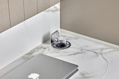 Ring d-nl-l 1 stopcontact + 1 usb wit