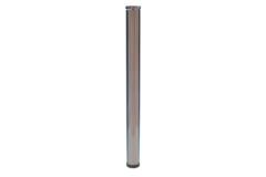 Poot como glas d.60mm h.870mm inoxlook