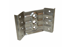 Tafelhoekplaat b2 125x85x10mm ijzer blank