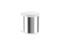 Hailo Mono RVS/wit 15l