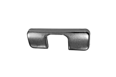 Afdekkap scharnierpot Berma 45/48mm vernikkeld