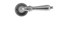 Deurkruk Pro da vinci old silver r+no key