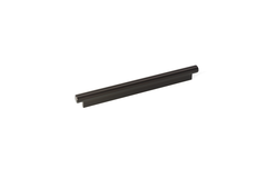 Greep line ba160 l200 alu geborsteld donker bruin