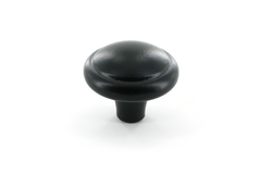 Knop snowdon gietijzer zwart dia. 38mm