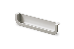 greep om in te laten Athena, boorafstand 160, L 170 mm, B 19 mm, H 36 mm, Aluminiumkleurig