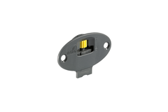SlideLine 55 Plus Loopdeel voor schroefbevestiging voor kasten met 1 opliggende (sponning) en 1 inliggende deur, kunststof
