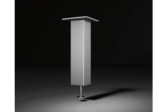 Barsteun capri recht 50x50 alu