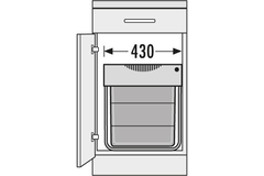 Hailo easy-cargo 30+19l grijs