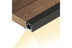 Cadro Lichtprofiel bodem roestvrij staal finish