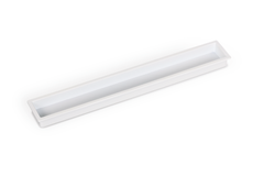Greep CUBIC L160 zamak mat wit