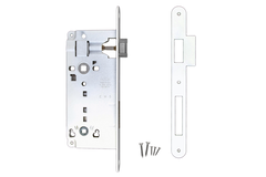 Slot AGB wit WC 90mm +tegenplaat Small recht