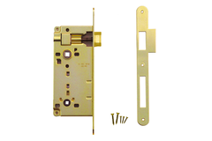Slot AGB koper WC 90mm+tegenplaat Small recht
