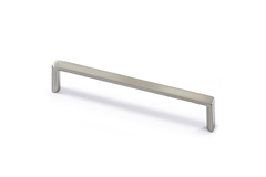 Greep Baldone, boorafstand 256, L 264 mm, B 15 mm, H 29 mm, roestvrij staal finish geborsteld