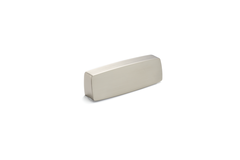 Greep straight ba96 l105 zamak geborsteld RVS-look