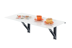 Vulcano klaptafel 100x50 eik naturel