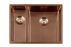 LR spoelbak 1534SP-COPPER 150/340X400