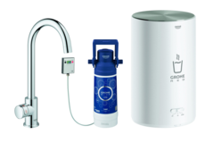 Grohe red mono-m starterkit c-uitloop chroom
