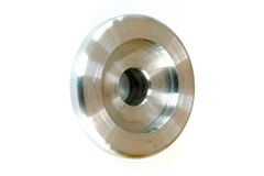 Shoplife 1 rozet(achter) d.40mm rvs