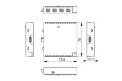 Mec Driver 1-kanaal RF-Module 12V - 4 groepen
