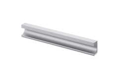 Greeplijst Eslinga, L 2000 mm, B 23 mm, H 40 mm, Aluminium geëloxeerd