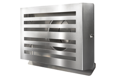 Paneir beta uitblaasrooster  rvs/rvs d.125mm
