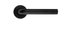 Deurkruk Pro l shape 19mm zwart r+no key