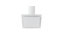 Novy Vision 75 cm wit glas wanddampkap