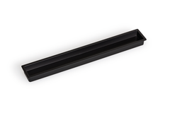 Greep CUBIC L160 zamak mat zwart