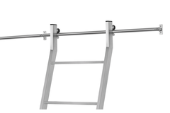 Bibliotheekladder Scala1 RVS